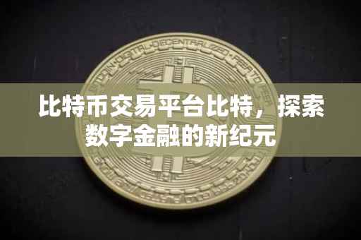 比特币交易平台比特，探索数字金融的新纪元