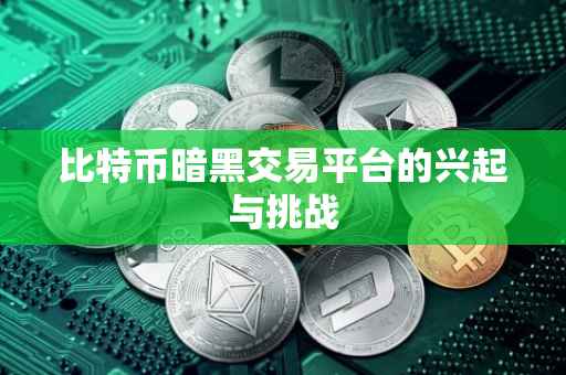 比特币暗黑交易平台的兴起与挑战