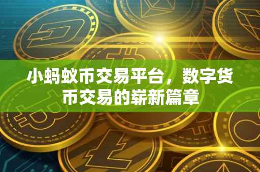 小蚂蚁币交易平台，数字货币交易的崭新篇章