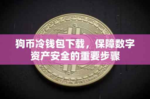 狗币冷钱包下载，保障数字资产安全的重要步骤