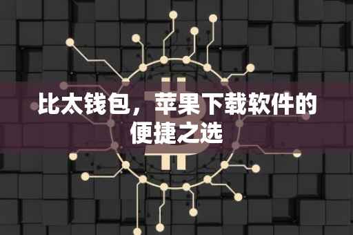 比太钱包，苹果下载软件的便捷之选