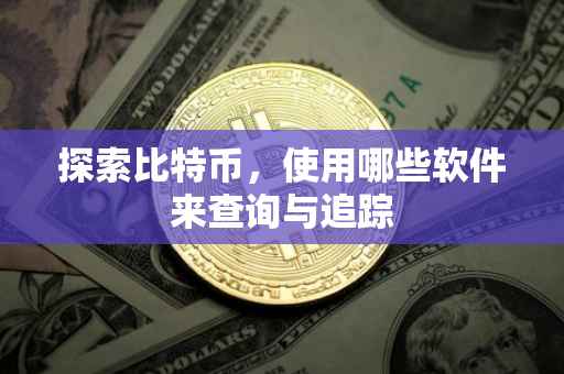 探索比特币，使用哪些软件来查询与追踪