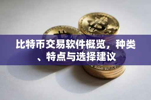比特币交易软件概览，种类、特点与选择建议