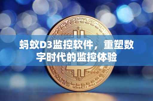 蚂蚁D3监控软件，重塑数字时代的监控体验