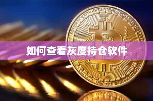 如何查看灰度持仓软件