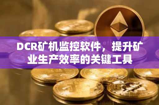 DCR矿机监控软件，提升矿业生产效率的关键工具