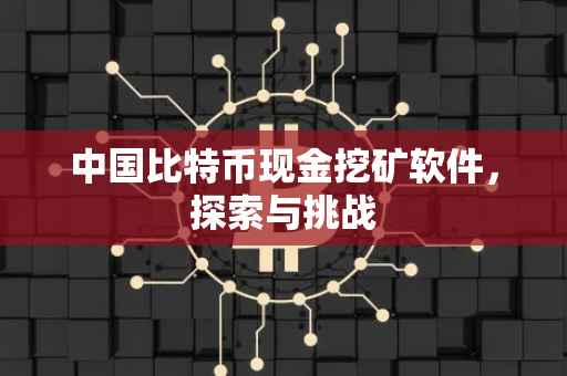 中国比特币现金挖矿软件，探索与挑战