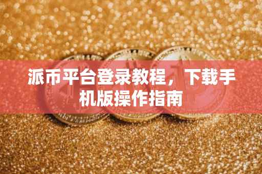 派币平台登录教程，下载手机版操作指南