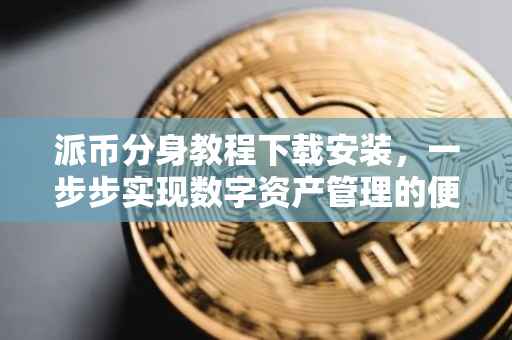 派币分身教程下载安装，一步步实现数字资产管理的便捷操作