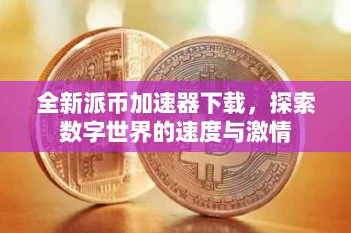 全新派币加速器下载，探索数字世界的速度与激情