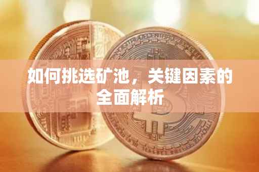 如何挑选矿池，关键因素的全面解析