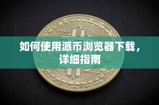 如何使用派币浏览器下载，详细指南