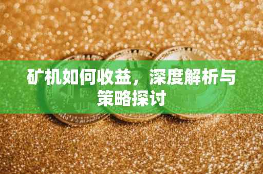 矿机如何收益，深度解析与策略探讨