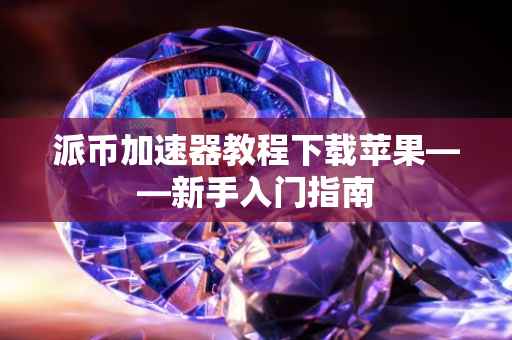 派币加速器教程下载苹果——新手入门指南