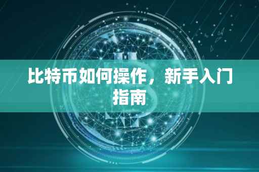 比特币如何操作，新手入门指南