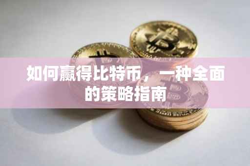如何赢得比特币，一种全面的策略指南