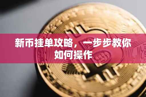 新币挂单攻略，一步步教你如何操作