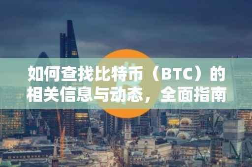 如何查找比特币（BTC）的相关信息与动态，全面指南