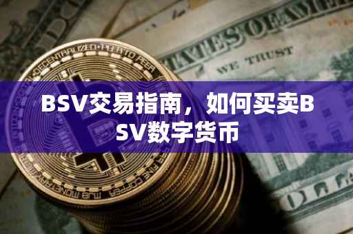 BSV交易指南，如何买卖BSV数字货币
