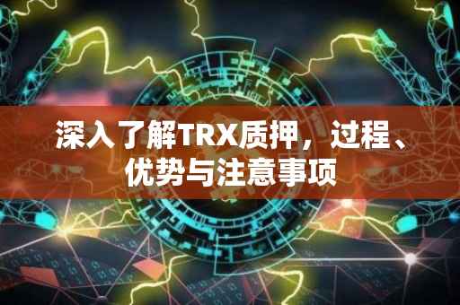 深入了解TRX质押，过程、优势与注意事项