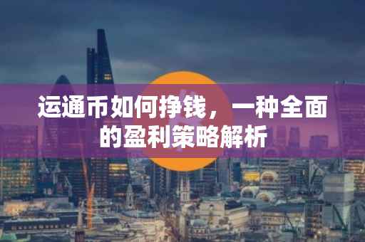 运通币如何挣钱，一种全面的盈利策略解析