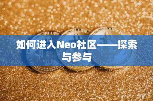 如何进入Neo社区——探索与参与