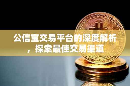 公信宝交易平台的深度解析，探索最佳交易渠道