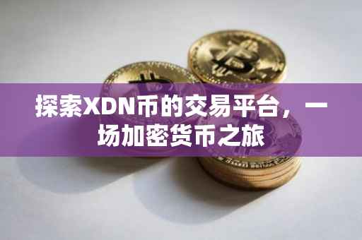 探索XDN币的交易平台，一场加密货币之旅