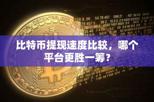比特币提现速度比较，哪个平台更胜一筹？