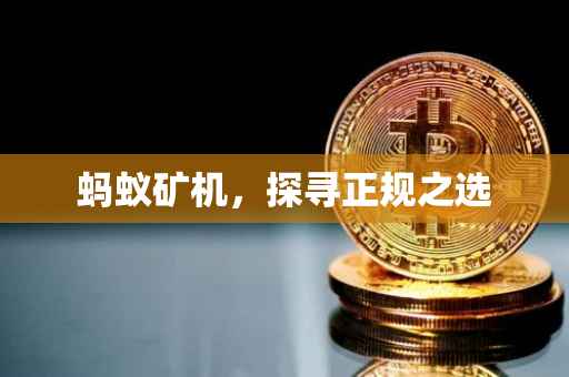 蚂蚁矿机，探寻正规之选