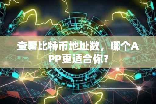 查看比特币地址数，哪个APP更适合你？
