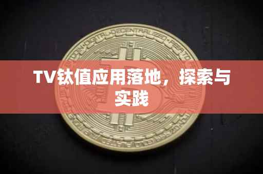 TV钛值应用落地，探索与实践