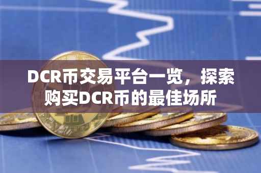 DCR币交易平台一览，探索购买DCR币的最佳场所