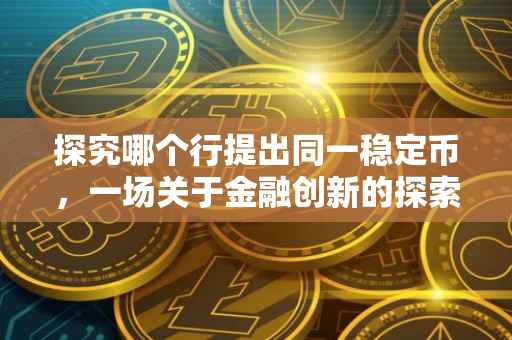 探究哪个行提出同一稳定币，一场关于金融创新的探索之旅