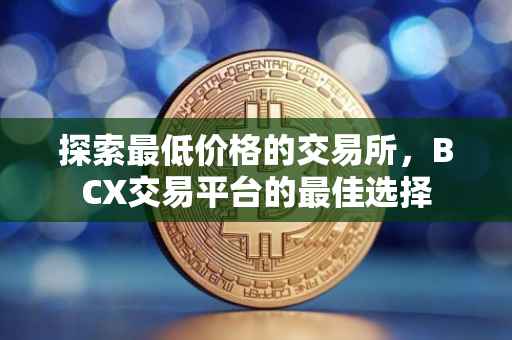 探索最低价格的交易所，BCX交易平台的最佳选择