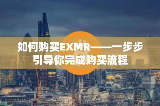 如何购买EXMR——一步步引导你完成购买流程