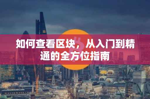 如何查看区块，从入门到精通的全方位指南