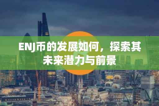 ENJ币的发展如何，探索其未来潜力与前景