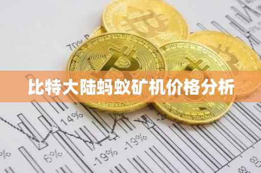 比特大陆蚂蚁矿机价格分析