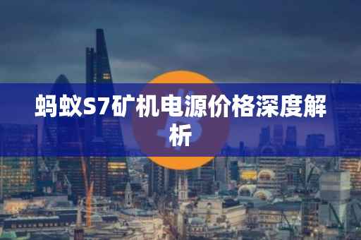 蚂蚁S7矿机电源价格深度解析