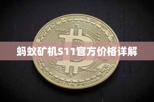 蚂蚁矿机S11官方价格详解