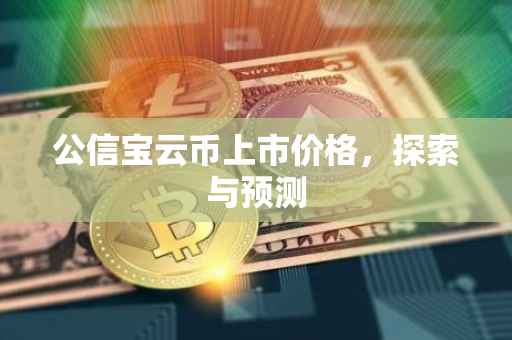 公信宝云币上市价格，探索与预测