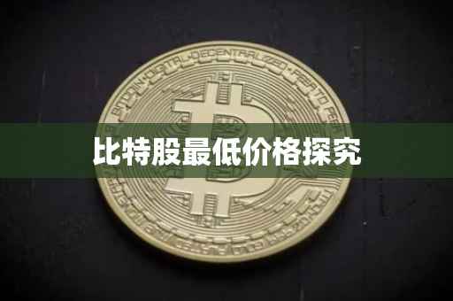 比特股最低价格探究