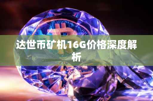 达世币矿机16G价格深度解析