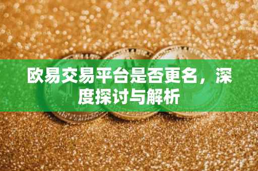 欧易交易平台是否更名，深度探讨与解析