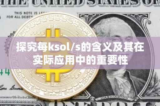 探究每ksol/s的含义及其在实际应用中的重要性