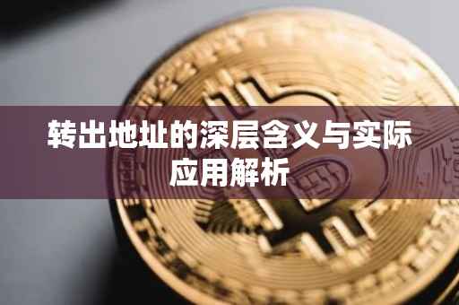 转出地址的深层含义与实际应用解析