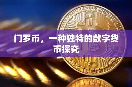 门罗币，一种独特的数字货币探究