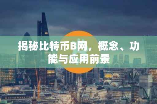 揭秘比特币B网，概念、功能与应用前景