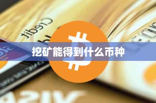 挖矿能得到什么币种